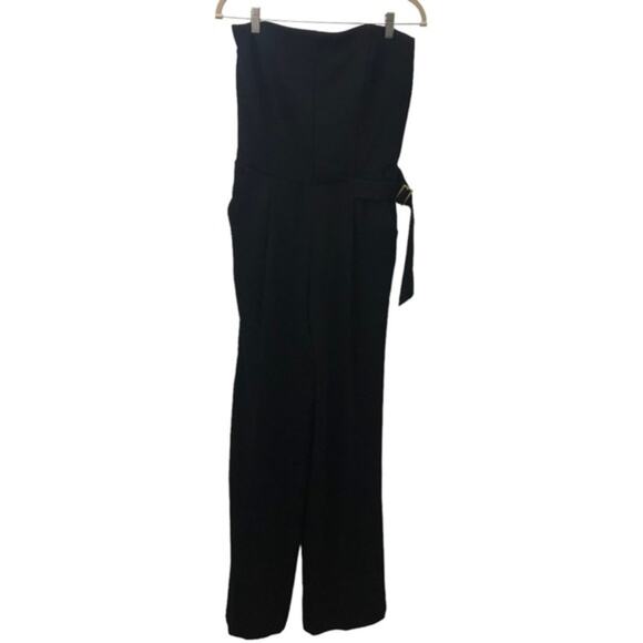 RACHEL Rachel Roy Memory Motel Strapless Wide Leg Jumpsuit 2 NWT - Picture 5 of 11